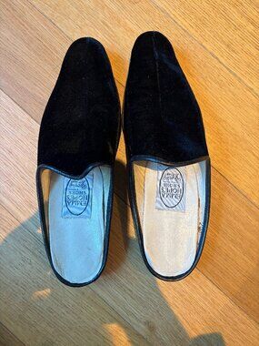 Emma Hope Velvet Slides